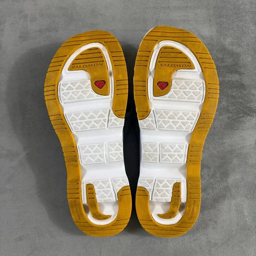 Salomon RX Break Sandals Flip Flops Recovery Contagrip White/Gray Size 10 1/2